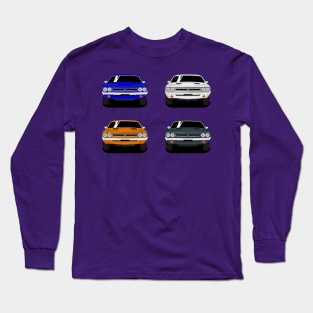 Challenger American Car Long Sleeve T-Shirt